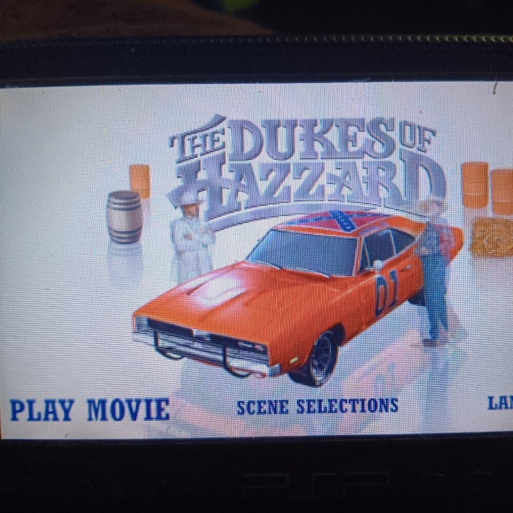 PSP The Dukes of Hazzard Movie PSP Tested UMD Video Movie
